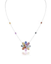 Petali Multi Sapphire Necklace
